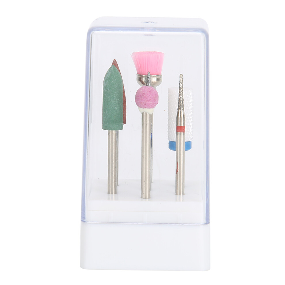 7pcs Electric Nail Drill Bits Manicure Polishing Accessory