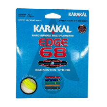 (Lime) Corda da badminton Karakal Edge 68 Nano Bonded Multifilamento 0,68 mm
