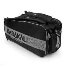 (Grey) Borsa per racchetta corta Karakal Pro Tour Fifty 2.2 con 4 scomparti per racchette, per pickleball, padel e ping-pong