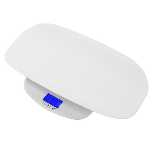(White) Digitale Babywaage HD LCD Weiß 1