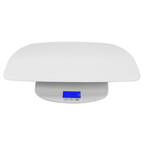 (White) Digitale Babywaage HD LCD Weiß 2