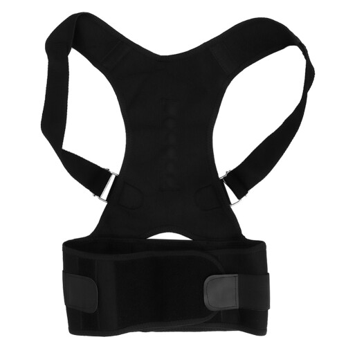 (XXL) Correttore Postura Unisex Nero XXL