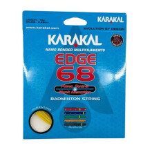 (Gelb) Badmintonschnur Karakal Edge 68 Nano Bonded Multifilamento 0,68 mm