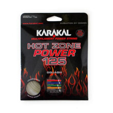 (Natur) Karakal Hot Zone Power 125 Squash-Saite, 110 m Multifilament-Squash-Saite