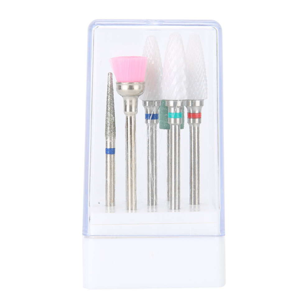 7pcs Electric Nail Drill Bits Set for Manicure Pedicure