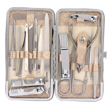 19pcs Stainless Steel Grooming Kit Set