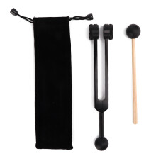 Alu-Stimmgabel OM136.1 Yoga Meditation mit Hammer