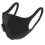 (Black Valuve) Mascherina Antinebbia 3D Spugna Nera 1