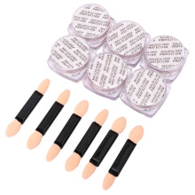 6pz Polvere Nail Art Glitter 0.5g per Salone