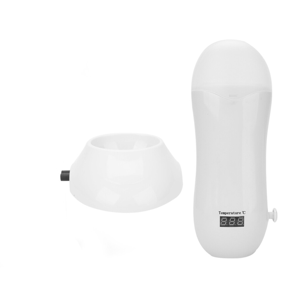 (UK Plug 220V) 40W Adjustable Wax Heater Portable Hair Removal White EU Plug 220V