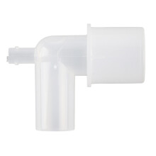 L Shaped Plastic Hose Connector for Ventilation Tube