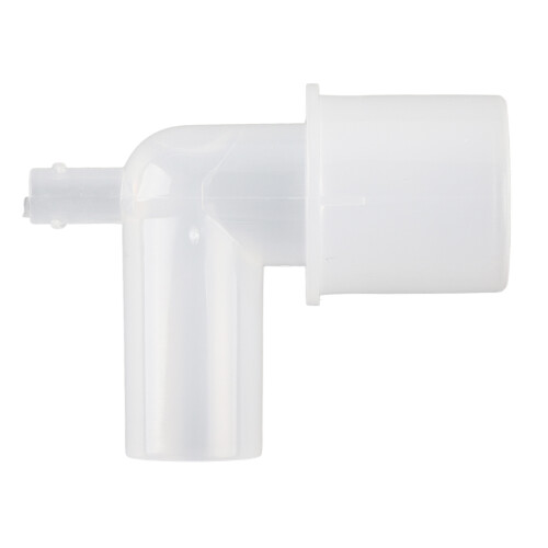 L Shaped Plastic Hose Connector for Ventilation Tube