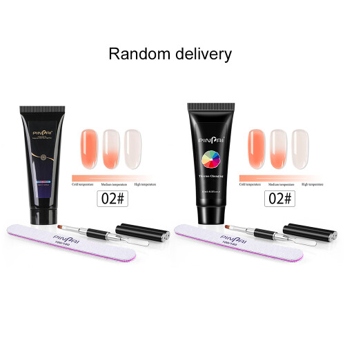 Kit Gel Estensione Unghie Penna Doppia Punta 1