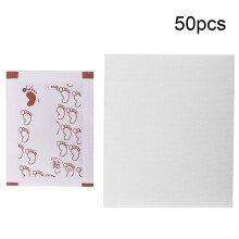50 Stk. Beifuß Fußpads zur Entgiftung & Müdigkeitslinderung