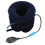 (Blue Average Size) Opblaasbare cervicale halsbrace blauw 4