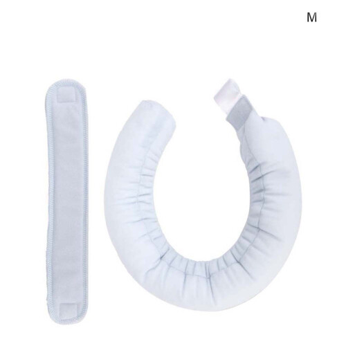 (Blue M) U Shape Cushion for Head Wrist Leg Adjustable Breathable