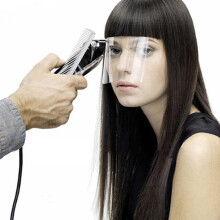 Haarspray-Schutzmaske, Make-up-Schutz für Friseure, Stirnhaarschutz