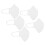5pcs Mouth Muffle Protective Filter Breathable Skin Friendly 1