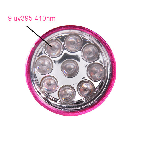 9 LED 395nm UV Flashlight Handheld Nail Dryer 1