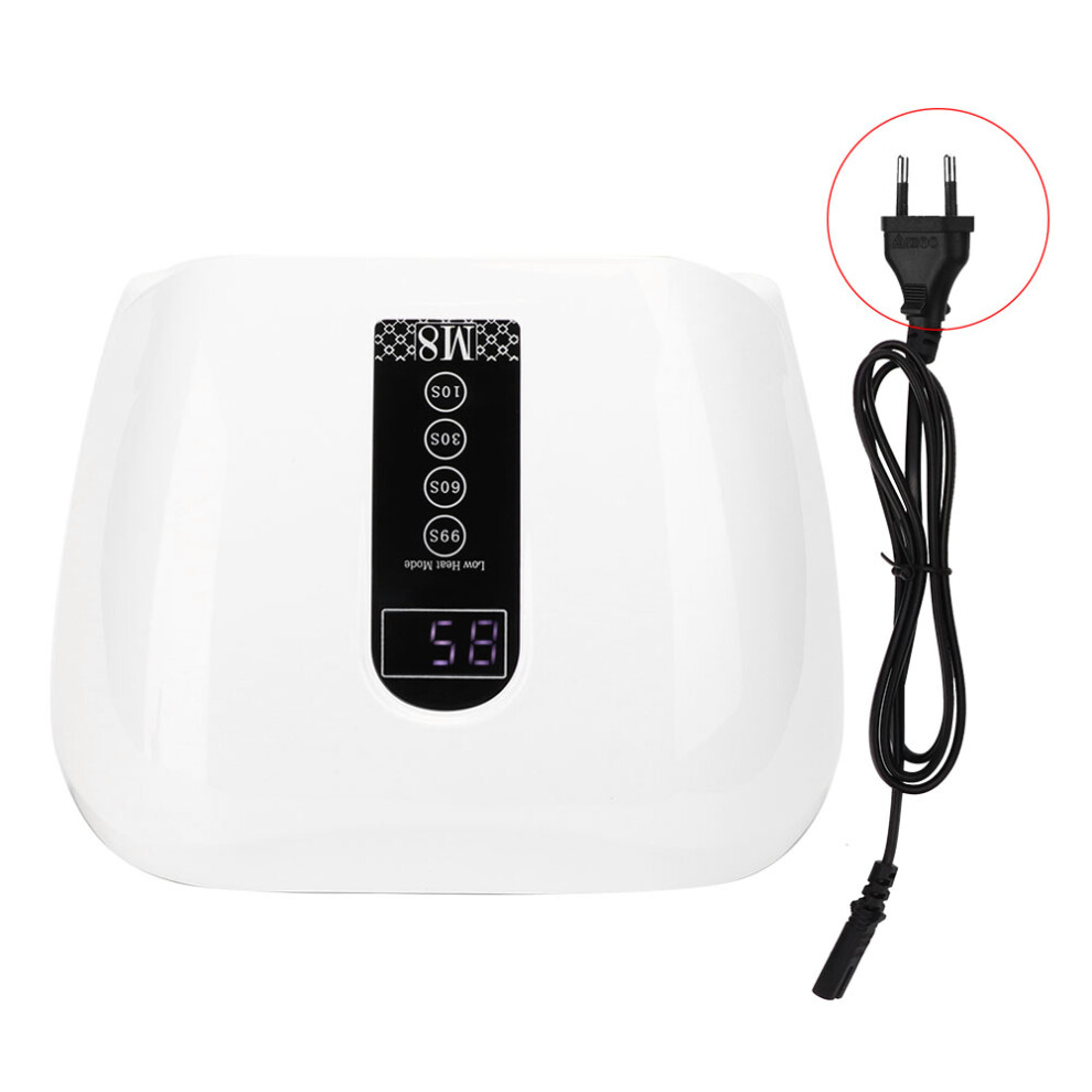 (EU Plug 110-240V) 96W LED Nail Dryer UV/LED Gel Polish Lamp EU Plug