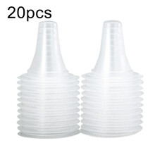 20PCS PP Plastic Ear Thermometer Probe Covers for Braun