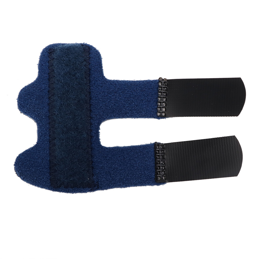Blue (Blue) Finger Splint Adjustable Fracture Fixation Brace Support