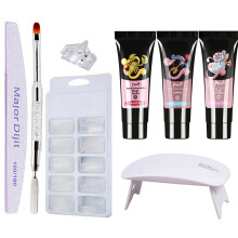 Nagellackkleber 3 Farben Schnell-trocknend UV-Lampe