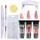 Nagellackkleber 3 Farben Maniküre-Set mit UV-Lampe 2