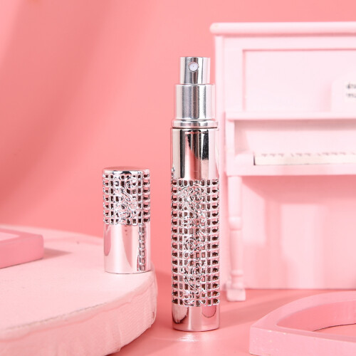 (Silver) 5ml Nachfüllbare Parfüm-Sprayflasche 2