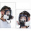 (Face Shield + 7# Filter Box) Gesichtsschutz staubdicht mit Filterbox 7# 4