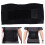 (L Black) Gym Lumbar Back Support Belt Black 3