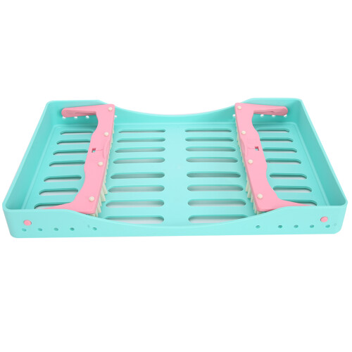 (Green) Green Dental Surgical Sterilization Box Tray