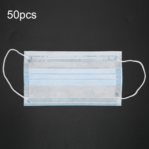 50pcs Disposable Non Woven Mouth Muffle Protective Filter 2