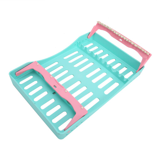 (Green) Green Dental Surgical Sterilization Box Tray 1