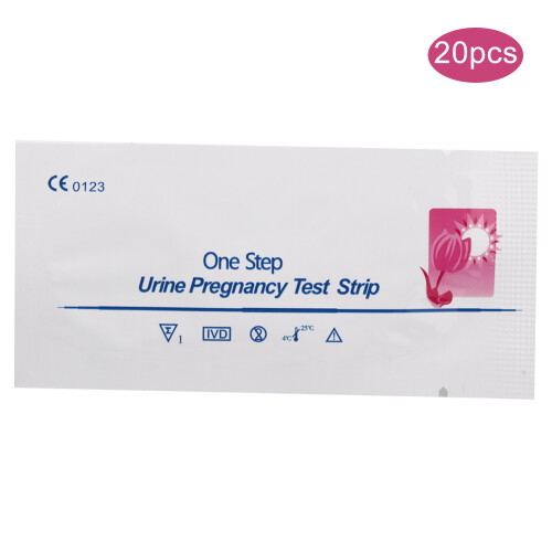 20pcs Pregnancy Test Strip Urine Testing Indicator