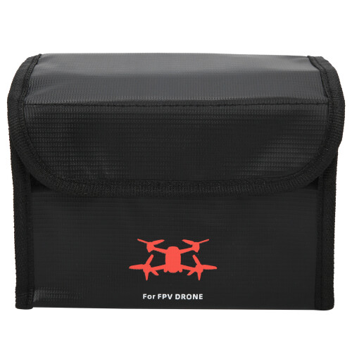 (3 batteries) Lipo Battery Safe Bag ExplosionProof Fireproof for DJI FPV (2)