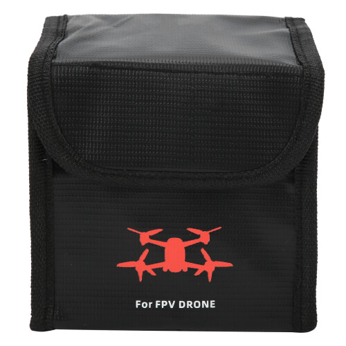 (2 batteries) Lipo Battery Safe Bag ExplosionProof Fireproof for DJI FPV (2)