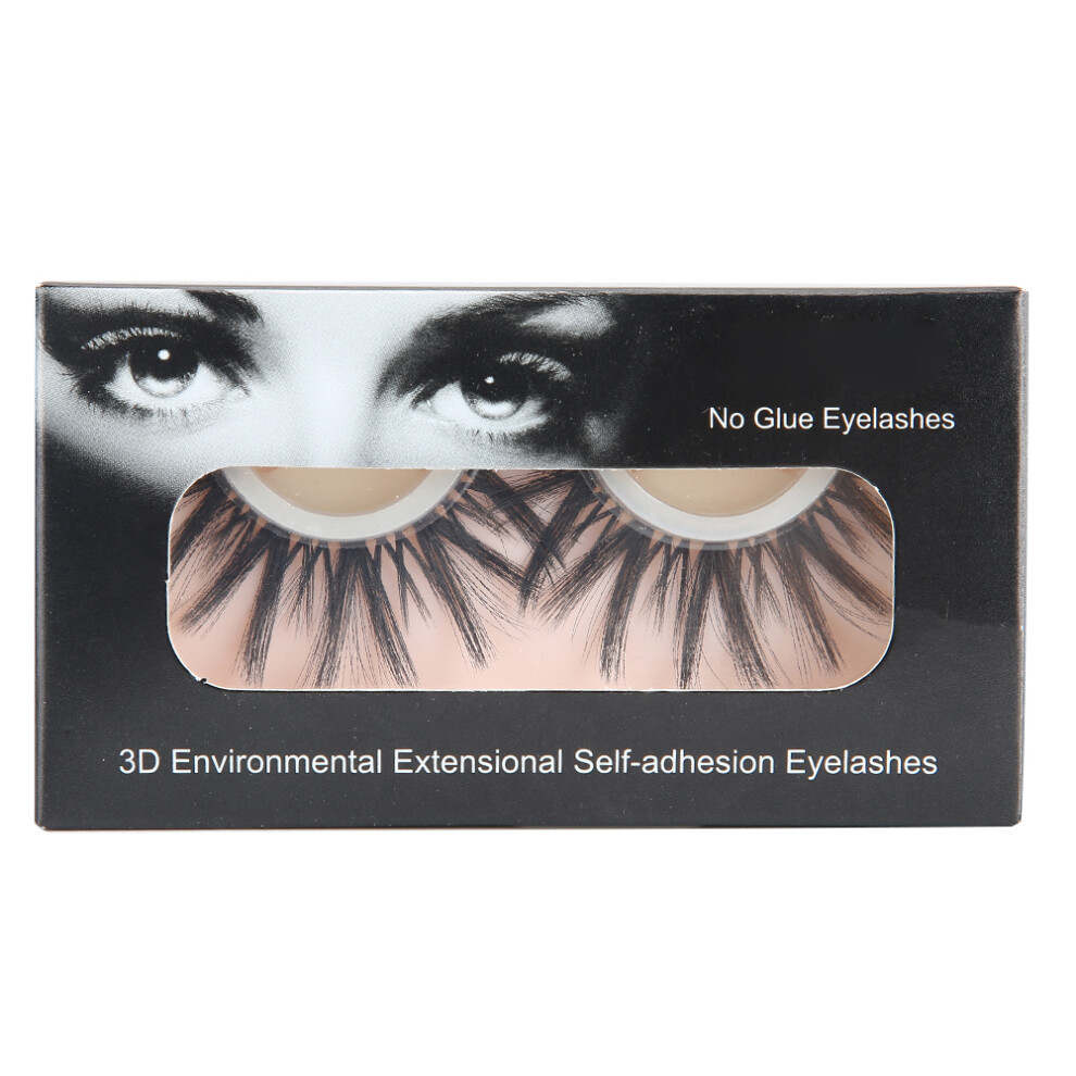 (3D-11) Reusable 3D False Eyelashes Self Adhesive Mink Lashes Natural Curly