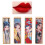 (#2) 4x China-Stil Lippenstifttube Magnet DIY Balm 4