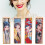 (#2) 4x China-Stil Lippenstifttube Magnet DIY Balm 5
