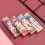 (#2) 4x China-Stil Lippenstifttube Magnet DIY Balm 3