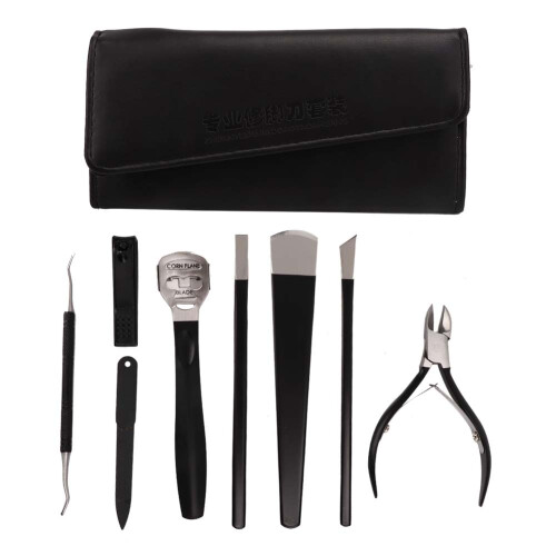 8pcs Pedicure Set w/ Storage Bag