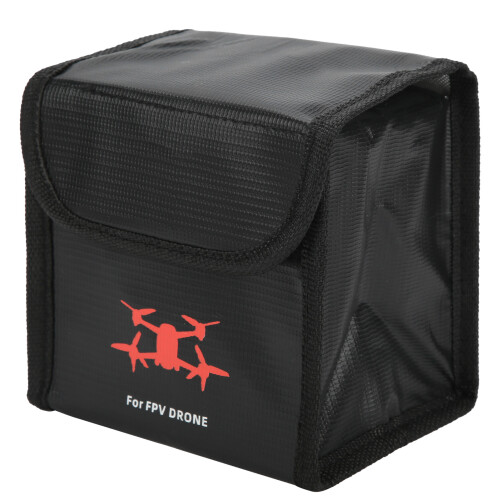 (2 batteries) Lipo Battery Safe Bag ExplosionProof Fireproof for DJI FPV (2) 1