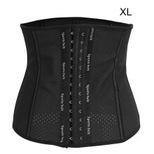 (XL) Latex Tailletrainer Gordel Vetverbranding XXXL