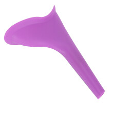 (Purple) Tragbare Frauen-Urinal-Funnel zum Urinieren lila