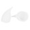 (White L + S) Silikon-Menstruationsbecher Wiederverwendbar Sicher L S 1