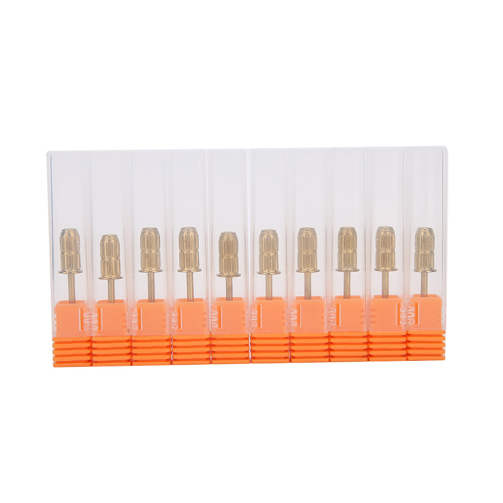Gold/Silver () 10Pcs 2.35Mm Nail Sanding Band Mandrel Electric Drill