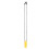 (Yellow) Silicone Robot Teether Baby Chewing Pendant Yellow 1