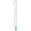(Blue) Blue Silicone Teether Baby Necklace 1