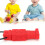 (Red) Silikon-Roboter-Baby-Lutscher Gelb 5